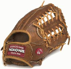  12.75 inch baseball glove is a testament to Nokonas rich history of crafting top-
