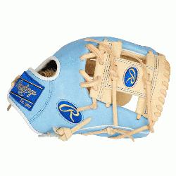 Glove Club glove of the month for March 2021. Camel palm and columbia blue back. Size 11.5 inc