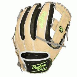 old Glove Club glove of the month 11.75 inch black and camel Heart