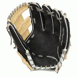  Club glove of the month 11.75 inch black and camel Heart of the Hide.   PRO31 pattern is id