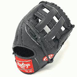0HB Black Horween Heart of the Hide Baseball Glove is 12 inches. Made with Horween Heart