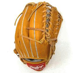 f the PRO12TC Rawlings baseball glove. Made in stiff Horween leather like 