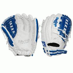 the finest full-grain leather the Liberty Advanced 12.5-Inch fastpitch glove features excepti