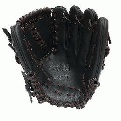 nbsp; ZETT Pro Model 11.5 inch Black Pitcher Glove ZETT Pro Model Baseball