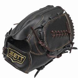 Model 11.5 inch Black Pitcher Glove ZETT Pro Model Baseball Glove Seri