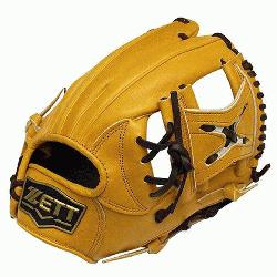 5 inch Tan Infielder Glove ZETT Pro Model Baseball Glove Series is designed for use by pro