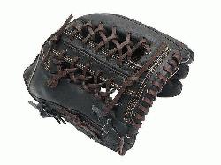 .5 inch Black Outfielder Glove ZETT Pro Model Baseball Glove Serie