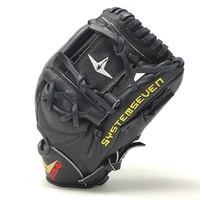 All Star FGS7 IFBK Infield Baseball Glove All Black 11.5 Right Hand Throw