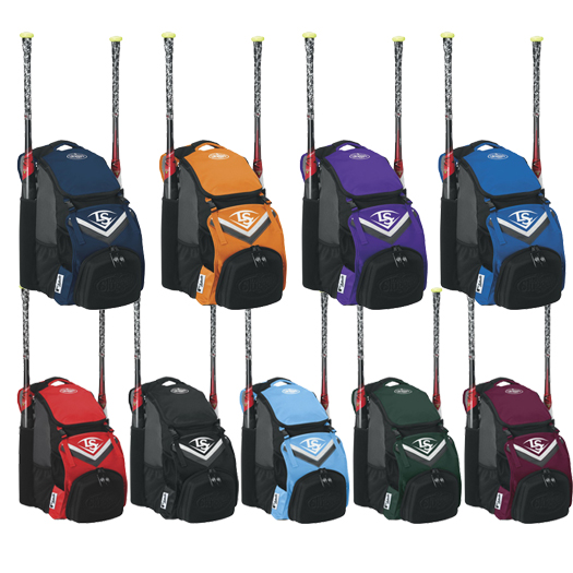 Louisville EBS7SP6-OR Slugger EB Series 7 Stick Pack Baseball Equipment Bags  Orange